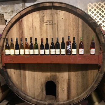 Cedar Creek Winery - Display of Cedar Creek Winery's wine selection. - Wineries Near Me - Cedarburg, Wisconsin