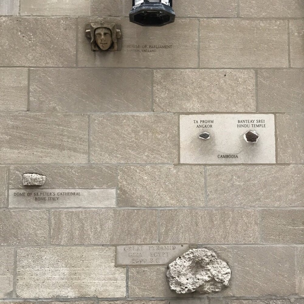 Tribune Tower - Love the range of historical and geographical rocks embedded in the sides of the building - Local Flavor Near Me - Chicago, Illinois Tribune Tower - Love the range of historical and geographical rocks embedded in the sides of the building - Local Flavor Near Me - Chicago, Illinois