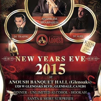 Anoush Glenoaks - Poster - Venues & Event Spaces Near Me - Glendale, California Anoush Glenoaks - Poster - Venues & Event Spaces Near Me - Glendale, California