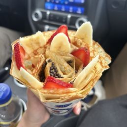 Nutella Banana Crepe