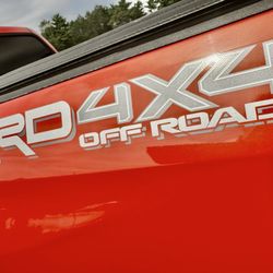 Lenz Truck - Minocqua, WI - BEEFY TRD OFF ROAD TOWING PACKAGE !!   You can pull your garage through the house with this B!tCh!!