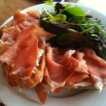 Caffe Capriccio - Fig, ricotta and proscuitto bruschetta - Coffee & Tea Near Me - San Francisco, California Caffe Capriccio - Fig, ricotta and proscuitto bruschetta - Coffee & Tea Near Me - San Francisco, California