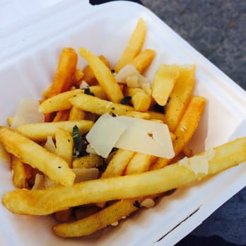 Bacon Bacon - Mmm, non-parmesan, non-warm fries. 2-3 pieces of cold parmesan on cold fries equals $5. - Food Trucks Near Me Bacon Bacon - Mmm, non-parmesan, non-warm fries. 2-3 pieces of cold parmesan on cold fries equals $5. - Food Trucks Near Me