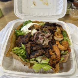 Chicken Tostada Salad