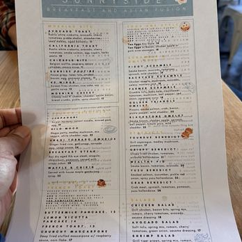 Sunny Side Breakfast - Menu - Breakfast & Brunch Near Me - Sacramento, California Sunny Side Breakfast - Menu - Breakfast & Brunch Near Me - Sacramento, California