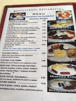Menu photo 8 La Pupusa Factory Hialeah, FL Menu photo 8 La Pupusa Factory Hialeah, FL