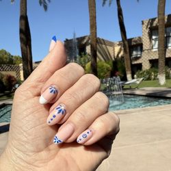 Once Bitten Nail Studio - Vacation nails!