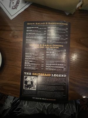 Menu photo 5 Saltgrass Steak House Metairie, LA Menu photo 5 Saltgrass Steak House Metairie, LA
