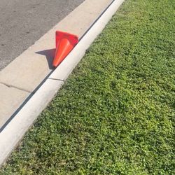 Scott Avenue Elementary School - Blocked off the only parking in front of the school.. causing a super long walk for elderly people