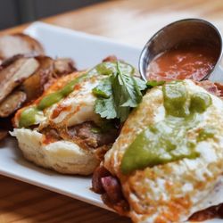 Alamo Biscuit Company & Panaderia - Eggs Benedict