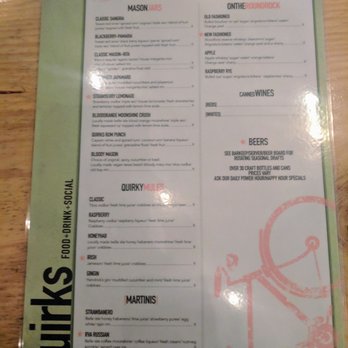 Quirks - Drink Menu - Tacos Near Me - Virginia Beach, Virginia Quirks - Drink Menu - Tacos Near Me - Virginia Beach, Virginia