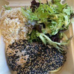 *Furikake Pan Seared Ahi *Furikake Pan Seared Ahi