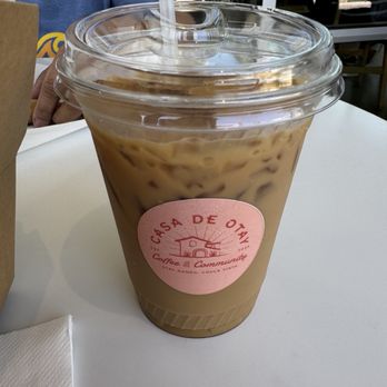 Casa De Otay - Iced salted maple latte - Coffee & Tea Near Me - Chula Vista, California Casa De Otay - Iced salted maple latte - Coffee & Tea Near Me - Chula Vista, California