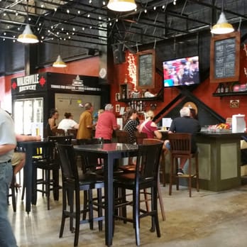 Walkerville Brewery - Bar area. - Breweries Near Me - Windsor, Ontario
