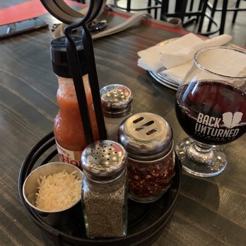 Back Unturned Brewing - Pizza accoutrement--- real parm!! - Brewpubs Near Me - San Antonio, Texas