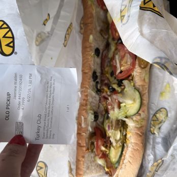 Which Wich - Prosper - My order. The sticker on the sandwich and it doesn't match my order. - Sandwiches Near Me - Prosper, Texas