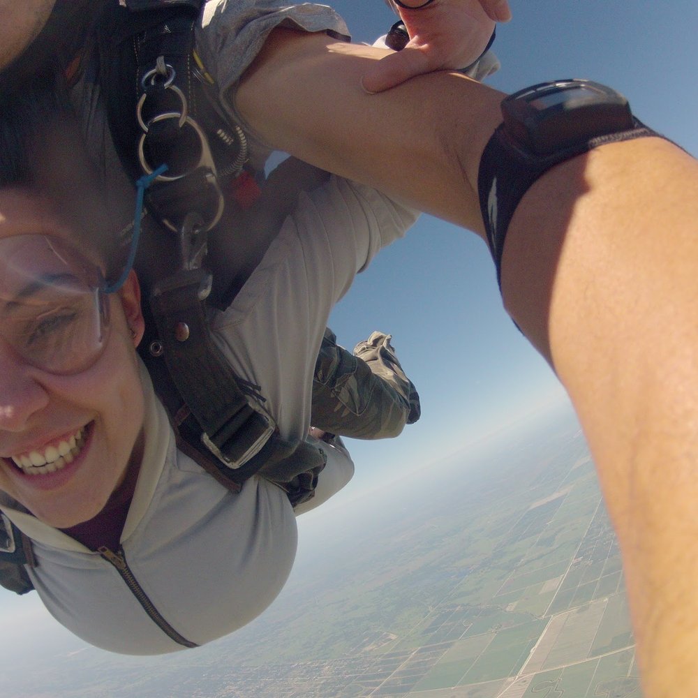 Smiling and falling Smiling and falling
