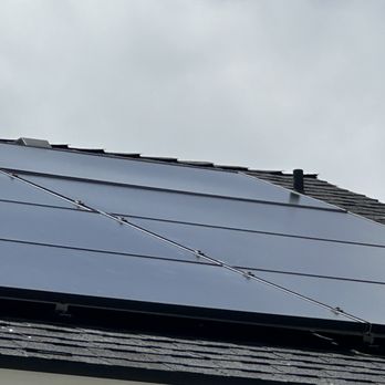 Mona Lee - Uneven panel installs, front and back. This is the front. - Solar Installation Near Me - Sacramento, California