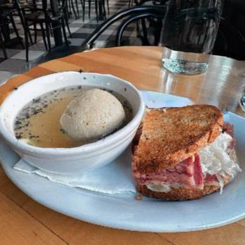 The General Muir - Matzoh Ball Soup and half Reuben - Delis Near Me - Atlanta, Georgia