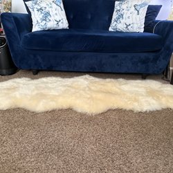 Sheepskin Trading Post - Champagne sheepskin rug
