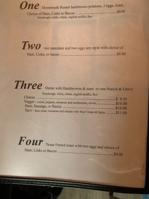 Menu photo 8 Riverwalk Restaurant Astoria, OR
