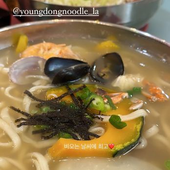 YoungDong Noodle - Seafood Kalgooksoo, Jjolmyun - Korean Near Me - Los Angeles, California