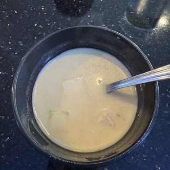 Oros Thai Restaurant - Complimentary soup starter - Thai Near Me - San Jose, California