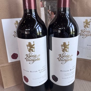 Koenig Vineyards - Faves - Distilleries Near Me - Caldwell, Idaho