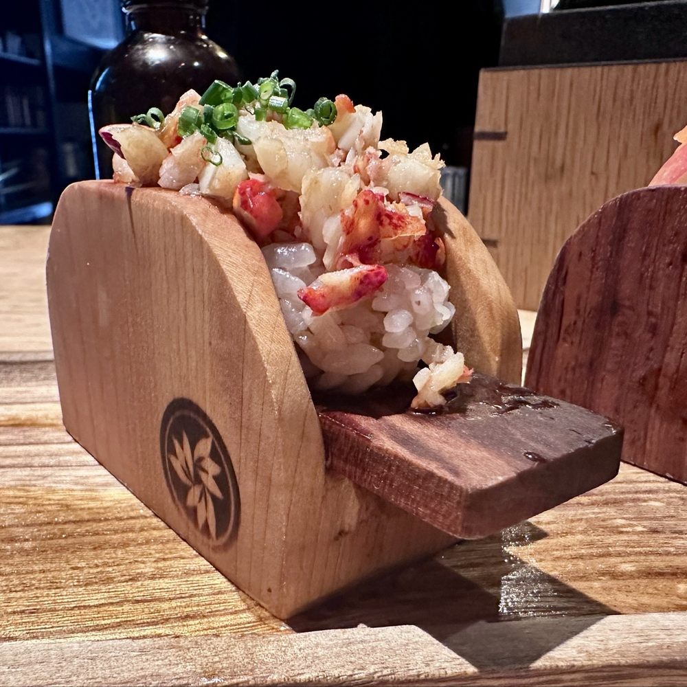 Kitsu Nori - Maine lobster hand roll - Japanese Near Me - Austin, Texas Kitsu Nori - Maine lobster hand roll - Japanese Near Me - Austin, Texas