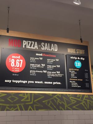 Menu photo 6 MOD Pizza Woodbridge, VA