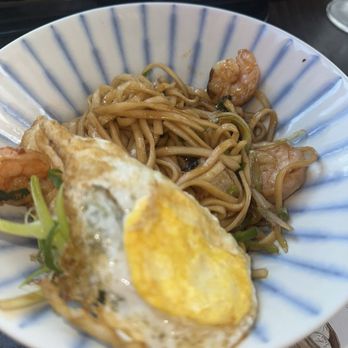 Dumpling Time - Scallion noodles with shrimp - Asian Fusion Near Me - San Jose, California Dumpling Time - Scallion noodles with shrimp - Asian Fusion Near Me - San Jose, California