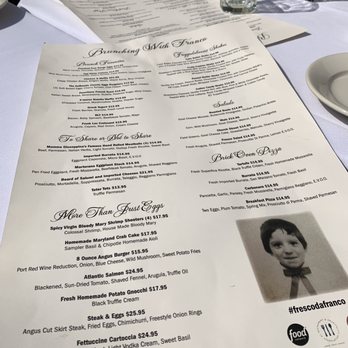 Fresco da Franco - Lunch/brunch Menu (spring 2019) - Italian Near Me - Montclair, New Jersey Fresco da Franco - Lunch/brunch Menu (spring 2019) - Italian Near Me - Montclair, New Jersey
