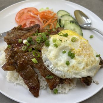 Pho & Spice - Pork Chop Plate - Vietnamese Near Me - Dacula, Georgia Pho & Spice - Pork Chop Plate - Vietnamese Near Me - Dacula, Georgia