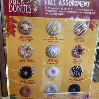 Duck Donuts - Donut menu - Donuts Near Me - Meridian, Idaho Duck Donuts - Donut menu - Donuts Near Me - Meridian, Idaho