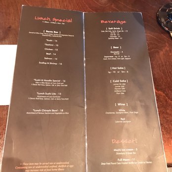 Sushi Prince - Menu - Japanese Near Me - Fairfax, Virginia Sushi Prince - Menu - Japanese Near Me - Fairfax, Virginia