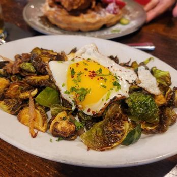 Lucille's - Truffled Brussels Sprouts Lunch - New American Near Me - Houston, Texas Lucille's - Truffled Brussels Sprouts Lunch - New American Near Me - Houston, Texas