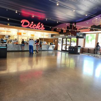Dick's Drive-In - The inside waiting area. - Burgers Near Me - Seattle, Washington Dick's Drive-In - The inside waiting area. - Burgers Near Me - Seattle, Washington