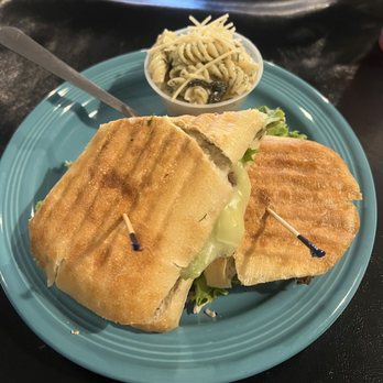 The Coffee Company - Roast beef panini & Greek pasta salad - Coffee & Tea Near Me - Elizabethton, Tennessee