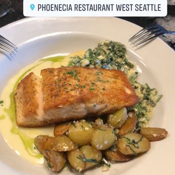 Phoenecia - Salmon Special - Pizza Near Me - Seattle, Washington Phoenecia - Salmon Special - Pizza Near Me - Seattle, Washington