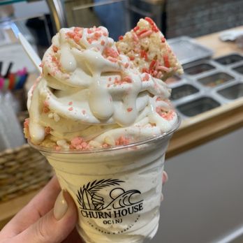 Churn House Ice Cream - Strawberry - Valentines Day Special - Ice Cream & Frozen Yogurt Near Me - Ocean City, New Jersey