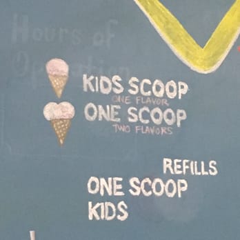 Scoops - If you have to explain what the number of scoops means in tiny letters underneath, just say one scoop or 2 scoops - Ice Cream & Frozen Yogurt Near Me - Los Angeles, California Scoops - If you have to explain what the number of scoops means in tiny letters underneath, just say one scoop or 2 scoops - Ice Cream & Frozen Yogurt Near Me - Los Angeles, California