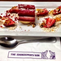 The Zookeeper's Son - Rhubarb Tart
