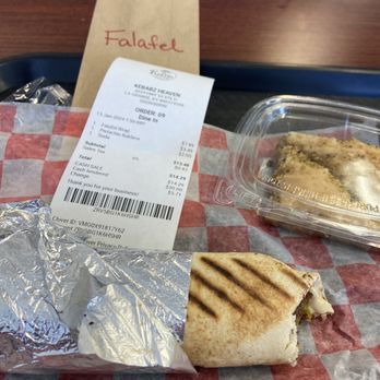 Kebabz Heaven - Falafel wrap - Mediterranean Near Me - La Grange, Kentucky Kebabz Heaven - Falafel wrap - Mediterranean Near Me - La Grange, Kentucky