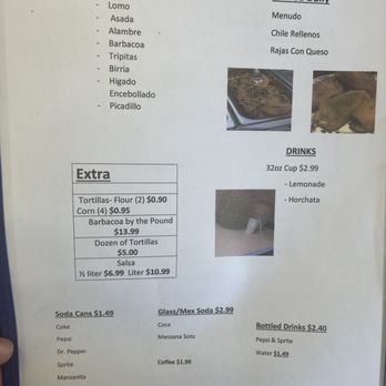 La Fuente Taqueria - Menu - Mexican Near Me - Clovis, New Mexico