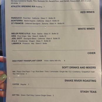 Snake River Brewing - Other drinks - Brewpubs Near Me - Jackson, Wyoming