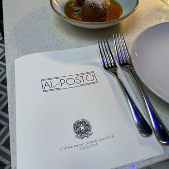 Al-Posto - Italian Near Me - Cincinnati, Ohio Al-Posto - Italian Near Me - Cincinnati, Ohio