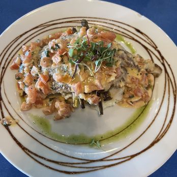 Castaways  - Rockfish asparagus and mash potatoes - New American Near Me - Savannah, Georgia