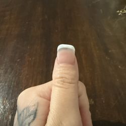 She didn't even file a straight line.