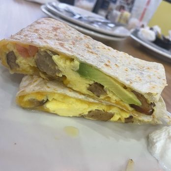 Sunny Side Up - 1/2 of the order of breakfast quesadillas - Breakfast & Brunch Near Me - Elmwood, Louisiana