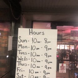 Max's Beer, Wine & Liquor - Store hours